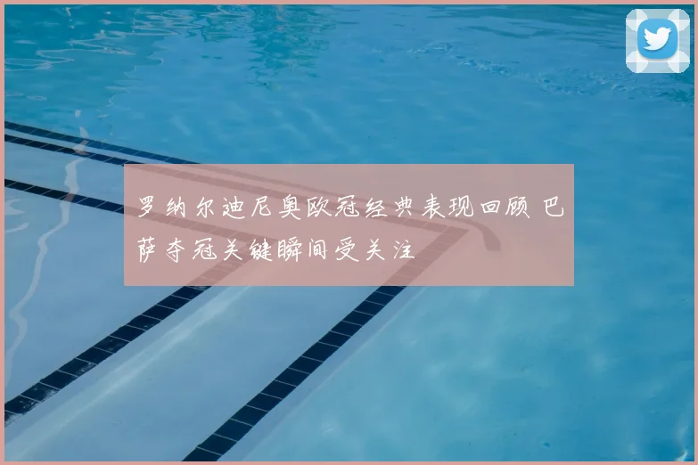 罗纳尔迪尼奥欧冠经典表现回顾 巴萨夺冠关键瞬间受关注