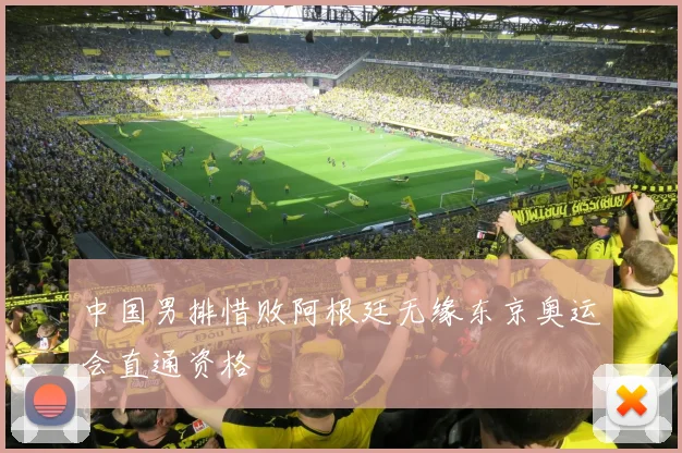 中国男排惜败阿根廷无缘东京奥运会直通资格